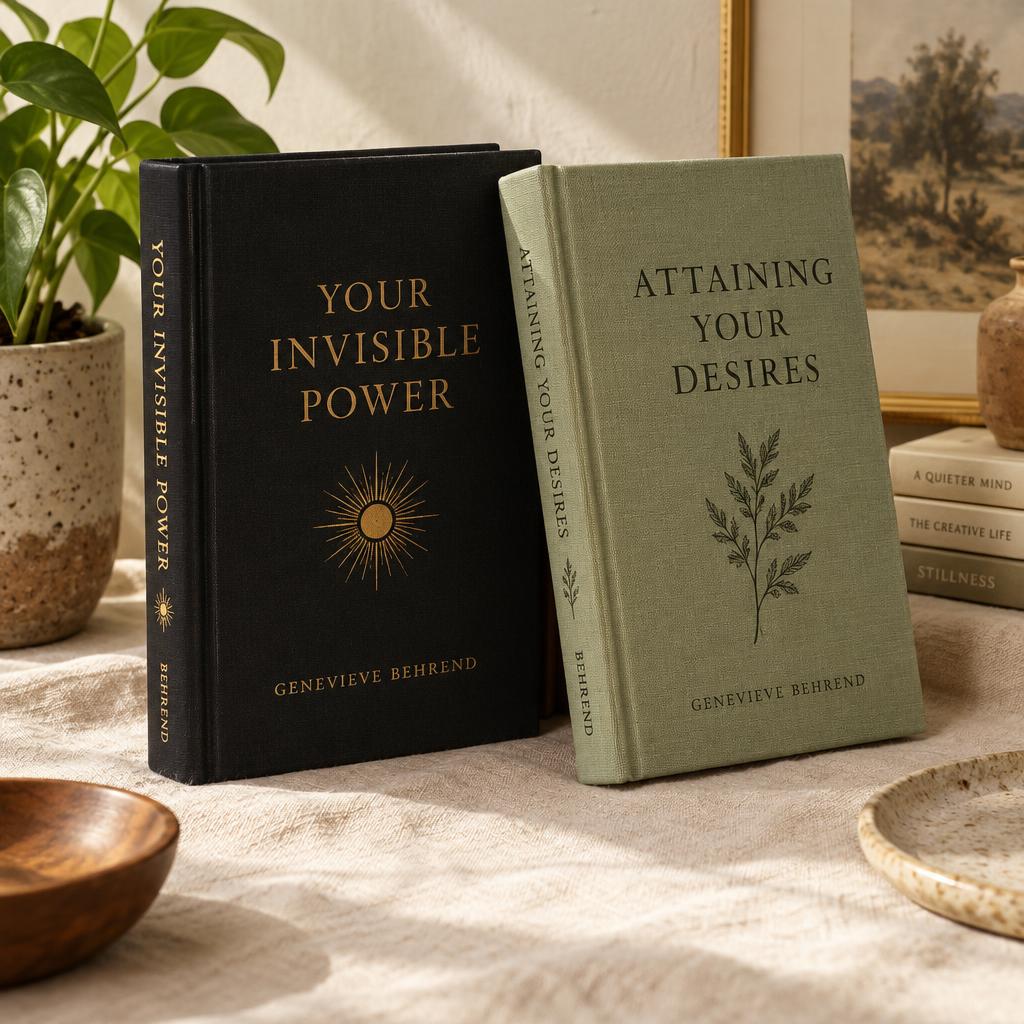 Editorial arrangement of books by Genevieve Behrend