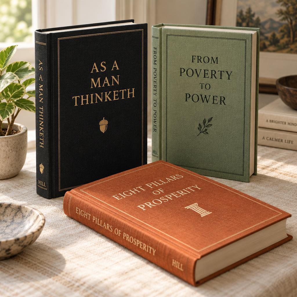 Editorial arrangement of books by James Allen