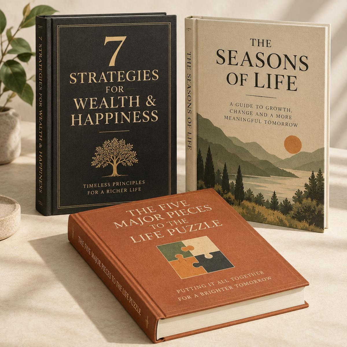 Editorial arrangement of three books associated with Jim Rohn