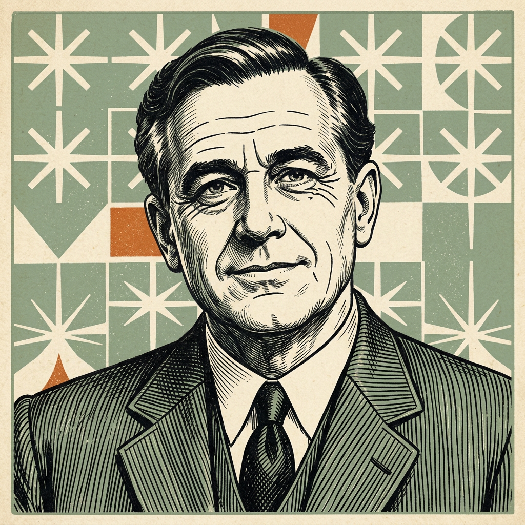 Illustrated portrait of Mandus