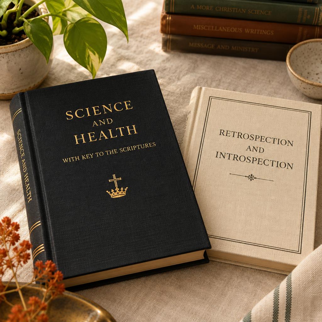 Editorial arrangement of books by Mary Baker Eddy