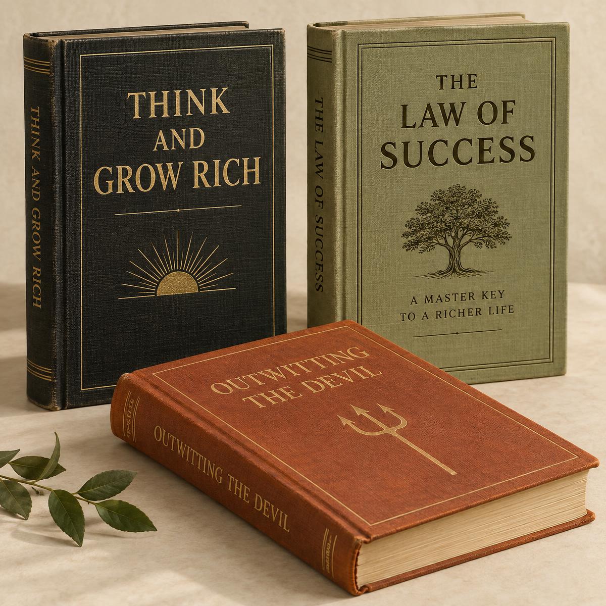 Editorial arrangement of three books associated with Napoleon Hill
