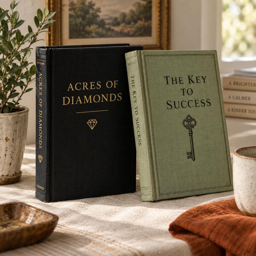 Editorial arrangement of books by Russell H. Conwell